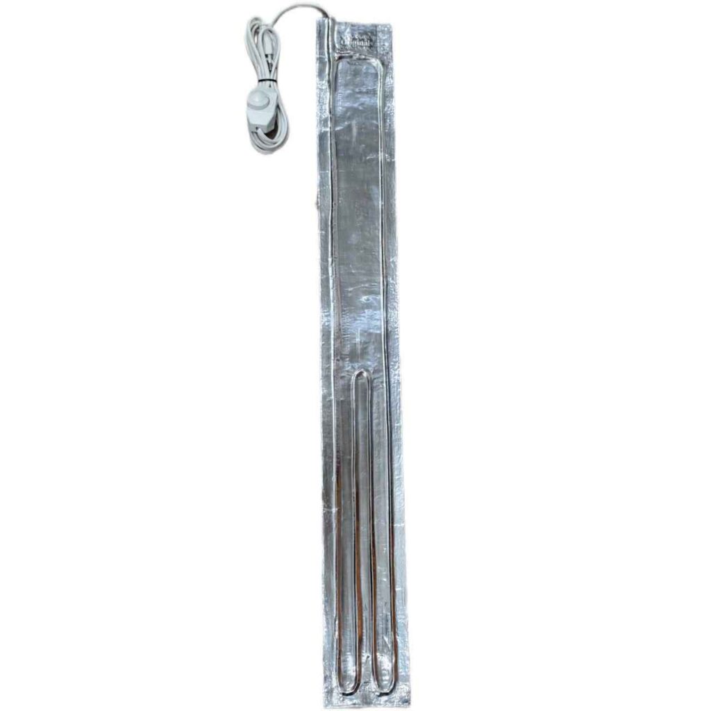 فویل حرارتی 100 وات بخاری برقی (گرمایش قفس حیوانات) (استفاده به صورت ایستاده جهت گرمایش محیطی!)