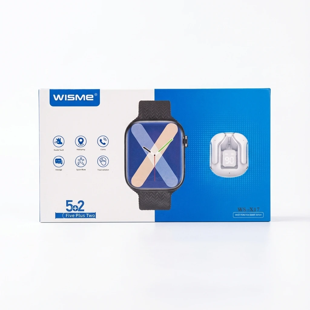 ساعت هوشمند WISME WS‑X17 – Five Plus Two (5+2)