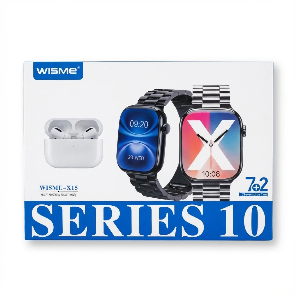 ساعت هوشمند WISME-X15 Series 10 – Seven Plus Two (7+2)