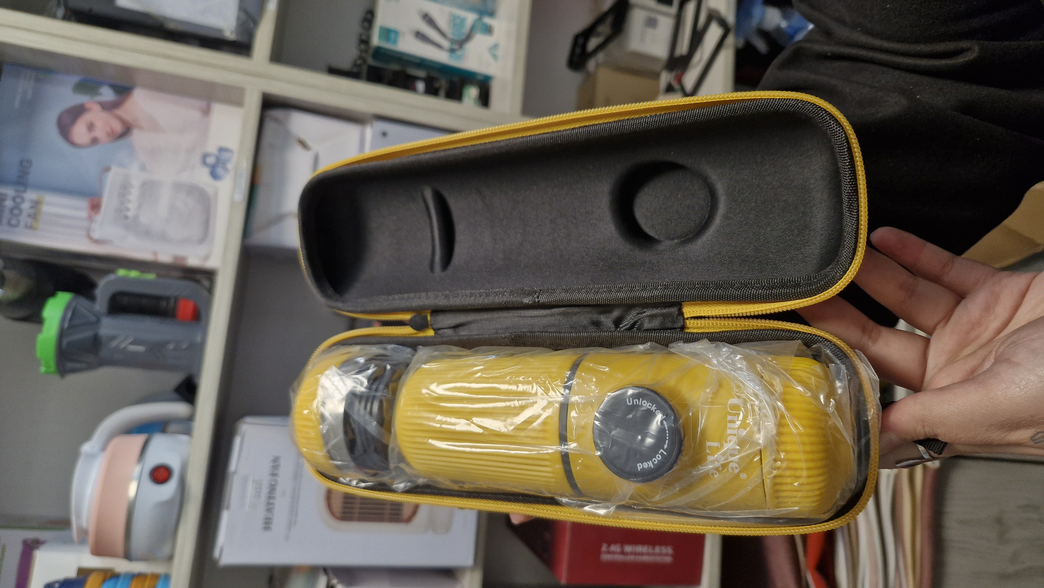 اسپرسو ساز سفری یونیک لایف مدل UL-8231K (ارسال رایگان)