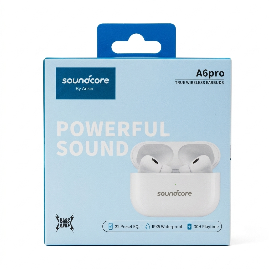 # هندزفری بلوتوثی انکر Soundcore A6 Pro True Wireless Earbuds