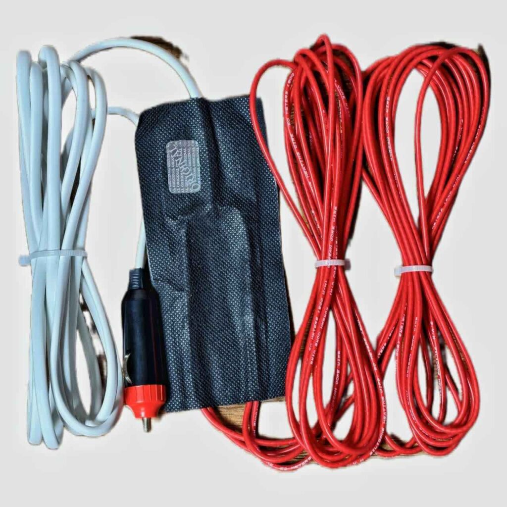 المنت سیمی سیلیکونی 12 ولت 7 متری( با فندکی)